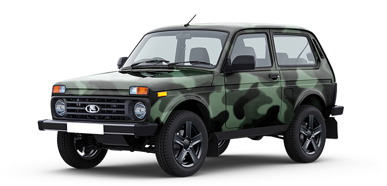 LADA Niva Legend 3D Лес